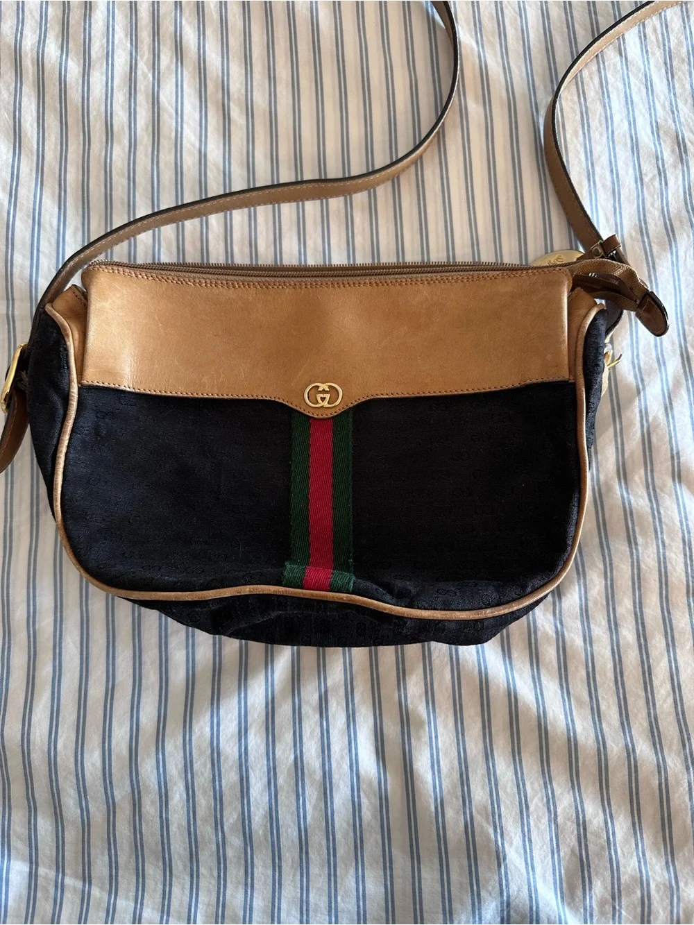 Vintage Gucci Micro GG Canvas Bag - Picture 1 of 16